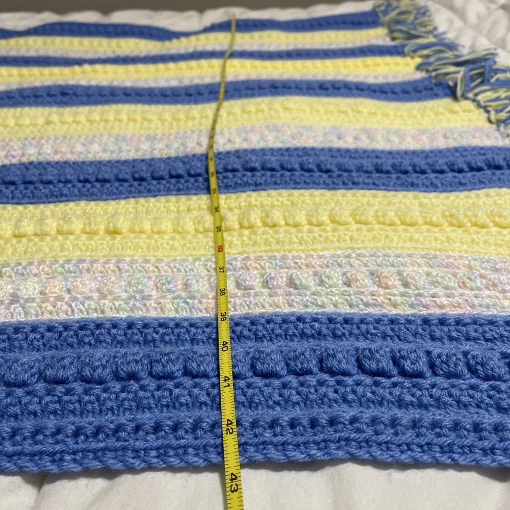 Handmade‎ Crochet Afghan Blanket 43